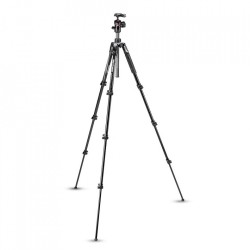 Manfrotto MKBFRLA4BK-BH | Trípode de viaje Befree Advanced con palanca de bloqueo