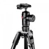 Manfrotto MKBFRTA4BK-BH | Trípode de viaje Befree Advanced Twist Lock negro