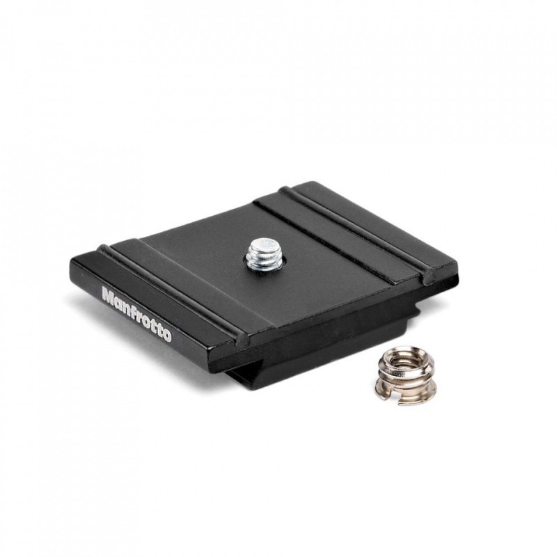 Manfrotto 200PL-PRO | Zapata rápida híbrida compatible RC2 y Arca-Swiss