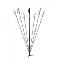 Manfrotto MVMXPROA4 | Monopié Fluido de Vídeo XPRO de Aluminio con 4 Secciones y Base FluidTech