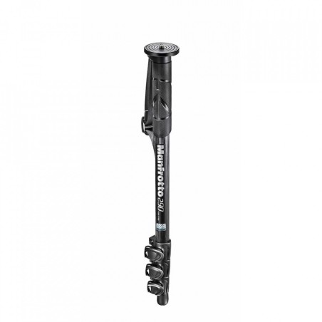 Manfrotto MM290C4 | Monopié de 4 Secciones en Fibra de Carbono