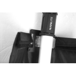 Nanlite Rejilla y Barndoor para PavoTube 15C | rejilla pavotube 15c | barndoor tela 15c | rejilla 45 grados control derrame