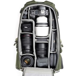 Think Tank Mochila BackLight 26L Negra | Mochila profesional con acceso trasero, ideal para fotografía de naturaleza y viajes