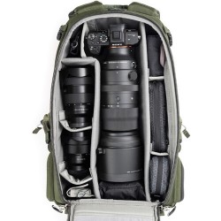 Think Tank Mochila BackLight 26L Negra | Mochila profesional con acceso trasero, ideal para fotografía de naturaleza y viajes