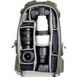 Think Tank Mochila BackLight 26L Negra | Mochila profesional con acceso trasero, ideal para fotografía de naturaleza y viajes