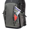 Think Tank Mochila BackLight Sprint Slate Negra | Mochila ligera para fotografía de aventura con estilo discreto y acceso traser