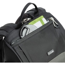 Think Tank Mochila BackLight Sprint Slate Negra | Mochila ligera para fotografía de aventura con estilo discreto y acceso traser