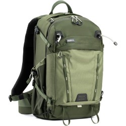 Think Tank Mochila BackLight 18L Verde | Mochila compacta para fotógrafos de aventura con acceso trasero seguro