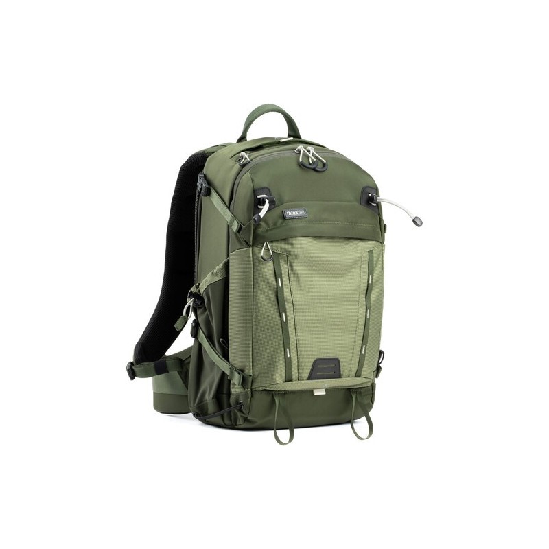 Think Tank Mochila BackLight 18L Verde | Mochila compacta para fotógrafos de aventura con acceso trasero seguro
