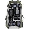 Think Tank Mochila BackLight 18L Verde | Mochila compacta para fotógrafos de aventura con acceso trasero seguro