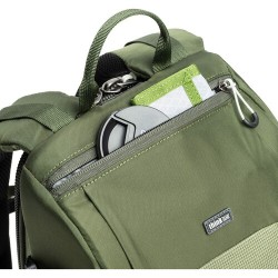 Think Tank Mochila BackLight Sprint Verde | Mochila fotográfica ligera con acceso trasero para fotógrafos activos