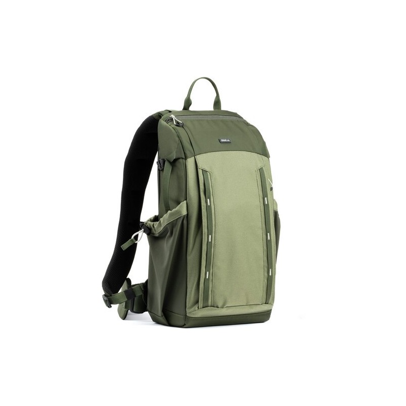 Think Tank Mochila BackLight Sprint Verde | Mochila fotográfica ligera con acceso trasero para fotógrafos activos
