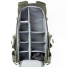 Think Tank Mochila BackLight Sprint Verde | Mochila fotográfica ligera con acceso trasero para fotógrafos activos