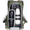 Think Tank Mochila BackLight Sprint Verde | Mochila fotográfica ligera con acceso trasero para fotógrafos activos
