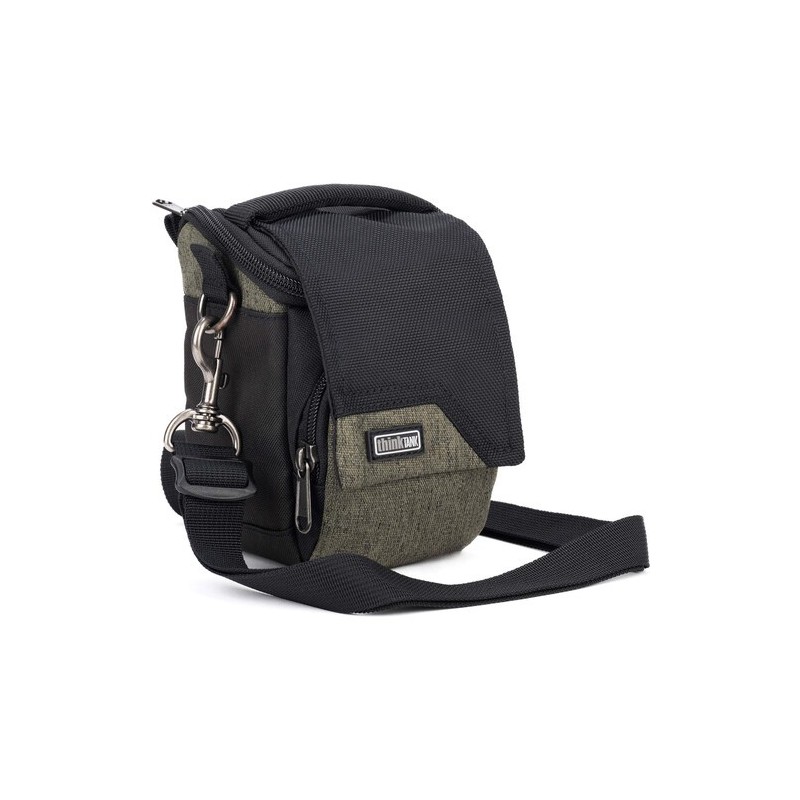 Think Tank Mirrorless Mover 5 V2 Bolsa de Hombro Verde | Bolsa mini para cámaras sin espejo compactas o cámaras avanzadas con ob