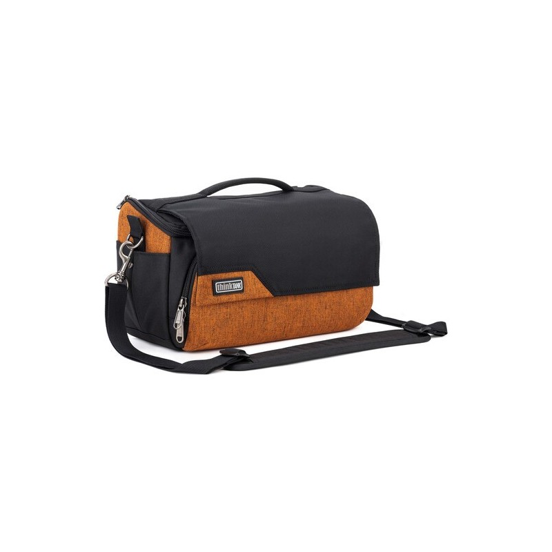 Think Tank Mirrorless Mover 25 V2 Bolsa de Hombro Naranja | Bolsa funcional y llamativa para cámaras sin espejo con visor electr