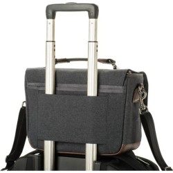 Think Tank Signature 10 Gris Ardesia Estuche | Estuche de hombro de alta gama para cámaras sin espejo con diseño clásico y funci