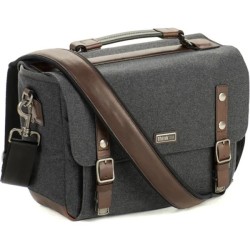 Think Tank Signature 10 Gris Ardesia Estuche | Estuche de hombro de alta gama para cámaras sin espejo con diseño clásico y funci