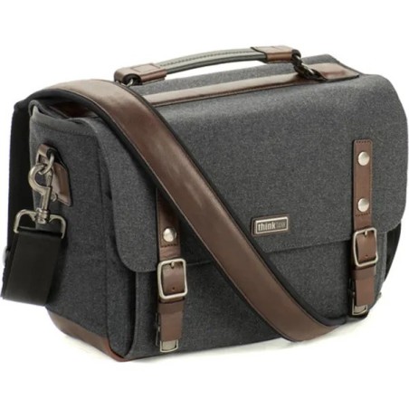 Think Tank Signature 10 Gris Ardesia Estuche | Estuche de hombro de alta gama para cámaras sin espejo con diseño clásico y funci