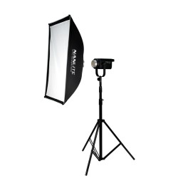 Nanlite Caja de Luz Rectangular 60x90cm Bowens | softbox rectangular 60x90 | caja luz difusa retrato