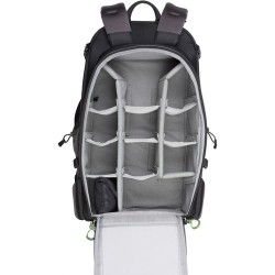 Think Tank Mochila MindShift BackLight 36L Verde | Mochila profesional para fotografía outdoor con acceso trasero y gran capacid