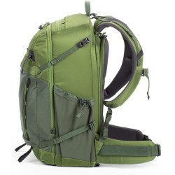 Think Tank Mochila MindShift BackLight 36L Verde | Mochila profesional para fotografía outdoor con acceso trasero y gran capacid