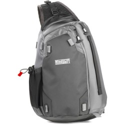 Think Tank Mochila MindShift PhotoCross 13 Gris | Mochila fotográfica compacta y resistente para aventuras al aire libre