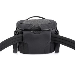 Think Tank SpeedTop Crossbody 10 Gris Estuche | Estuche tipo bandolera con acceso magnético para cámaras compactas o mirrorless