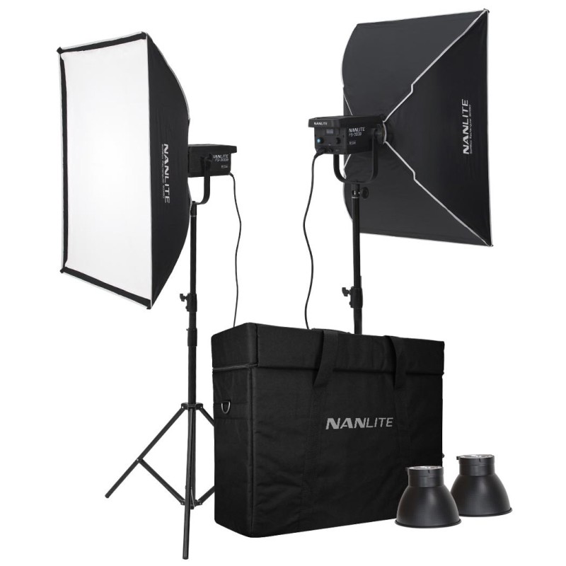 Compra Nanlite FS-200B Kit | Proyector LED Bicolor de 230W con Soporte para Iluminación Profesional