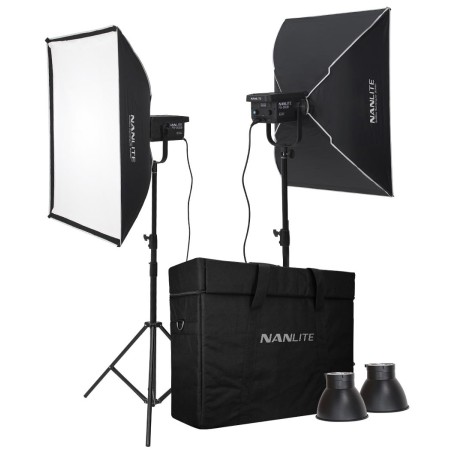 Compra Nanlite FS-200B Kit | Proyector LED Bicolor de 230W con Soporte para Iluminación Profesional