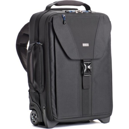 Think Tank Mochila con Ruedas Airport TakeOff V2 | Trolley y mochila 2 en 1 para equipo fotográfico completo y portátil