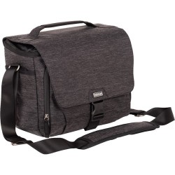 Think Tank Bolsa de Hombro Vision 13 Grafito | Bolsa fotográfica con espacio para portátil, DSLR y accesorios