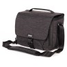 Think Tank Bolsa de Hombro Vision 13 Grafito | Bolsa fotográfica con espacio para portátil, DSLR y accesorios