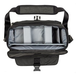 Think Tank Bolsa de Hombro Vision 13 Grafito | Bolsa fotográfica con espacio para portátil, DSLR y accesorios