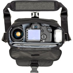 Think Tank Bolsa de Hombro Vision 10 Grafito | Bolsa elegante para cámara DSLR/Mirrorless con objetivo y accesorios