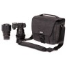 Think Tank Bolsa de Hombro Vision 10 Grafito | Bolsa elegante para cámara DSLR/Mirrorless con objetivo y accesorios
