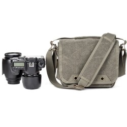 Think Tank Bolsa de Hombro Retrospective 5 V2 Pinestone | Bolsa discreta y compacta para cámara mirrorless o DSLR pequeña