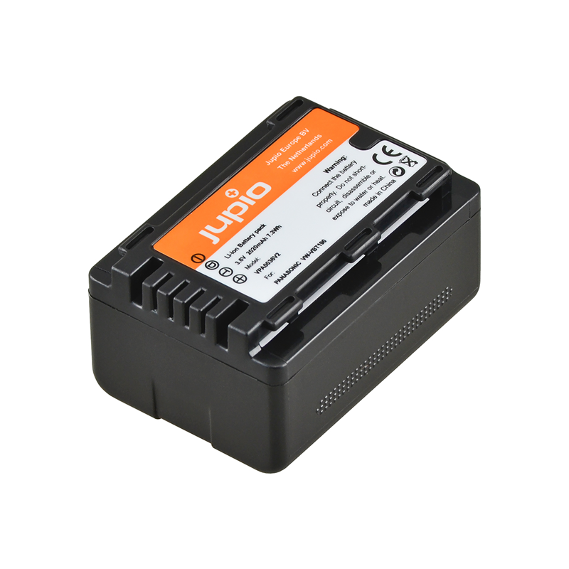 Jupio Batería VW-VBT190 Panasonic | Batería compatible para videocámaras Panasonic
