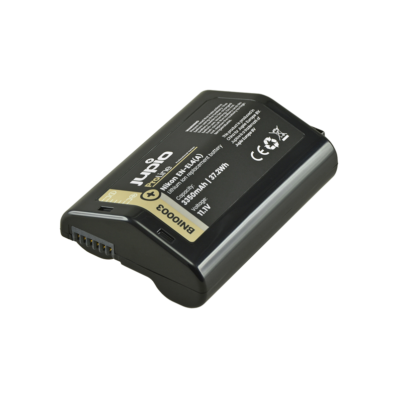 Jupio Batería ProLine EN-EL4A | Batería profesional compatible para cámaras Nikon de alto rendimiento