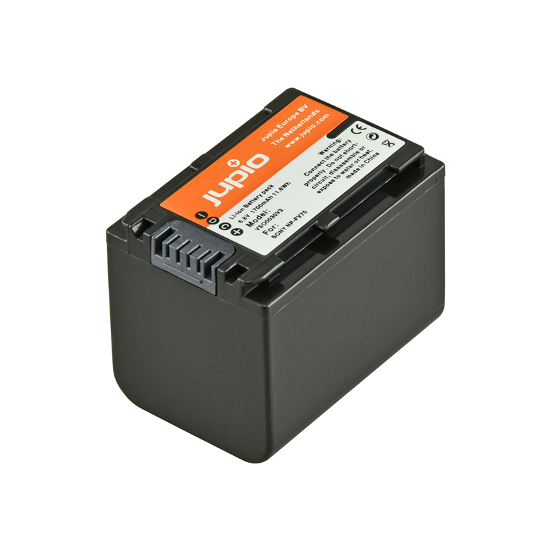 Jupio Batería Sony NP-FV70 | Batería compatible para videocámaras Sony Handycam