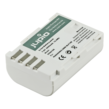Jupio Batería Panasonic DMWBLF19 U | Batería de alto rendimiento compatible con cámaras Lumix GH y G