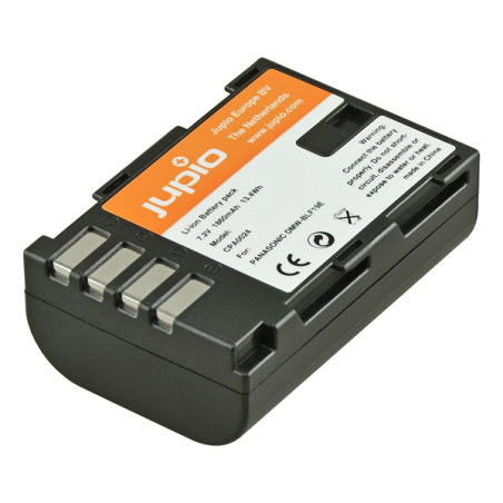 Jupio Batería Panasonic DMW-BLF19E | Batería de alto rendimiento compatible con cámaras Panasonic profesionales