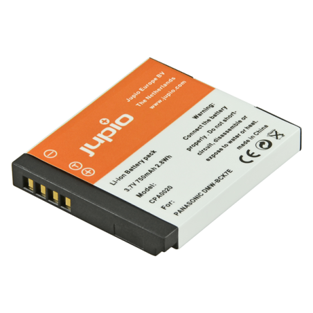 Jupio Batería Panasonic DMW-BCK7E | Batería compatible para cámaras Panasonic Lumix compactas