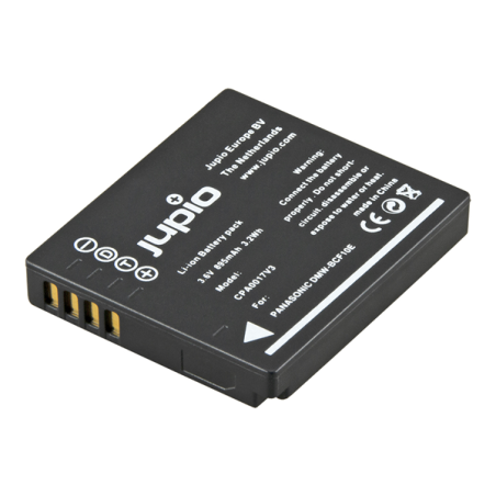 Jupio Batería Panasonic DMW-BCF10E | Batería recargable compatible para cámaras compactas Lumix