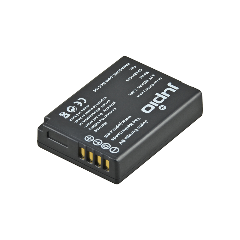 Jupio Batería Panasonic DMW-BCG10E | Batería compatible para cámaras Panasonic Lumix de zoom largo