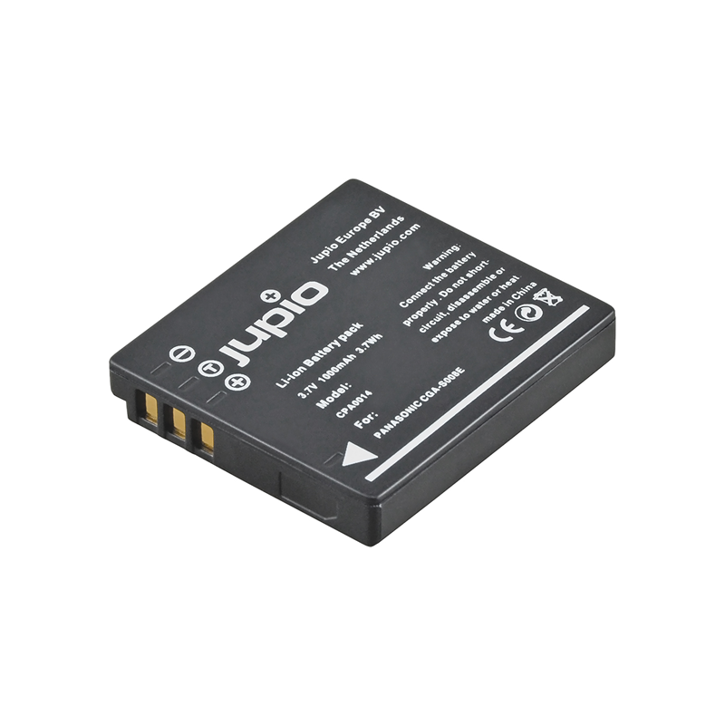 Jupio Batería Panasonic DMW-BCE10 | Batería compatible para cámaras compactas Panasonic