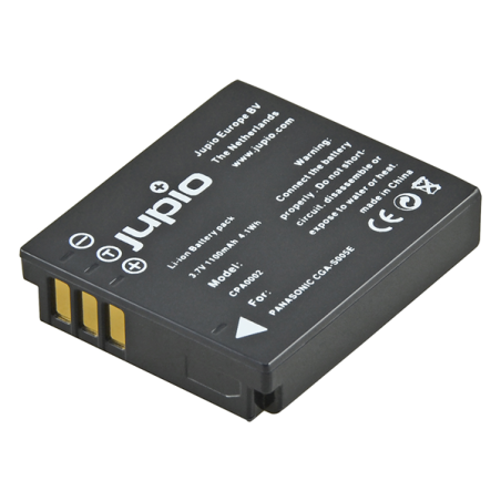 Jupio Batería Panasonic DMW-BCC12 | Batería compatible para cámaras Panasonic compactas