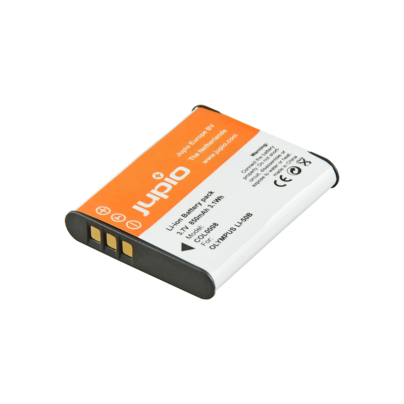 Jupio Batería Olympus LI-50B/DLI92 | Batería compatible para cámaras Olympus y Pentax