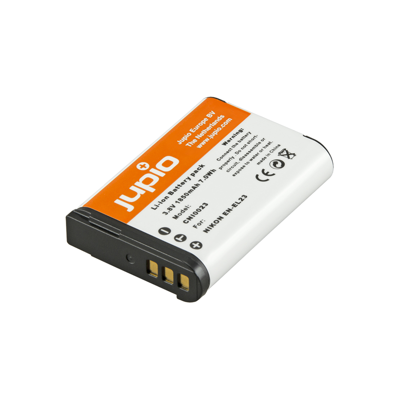 Jupio Batería Nikon EN-EL23 | Batería compatible para cámaras Nikon Coolpix de zoom largo