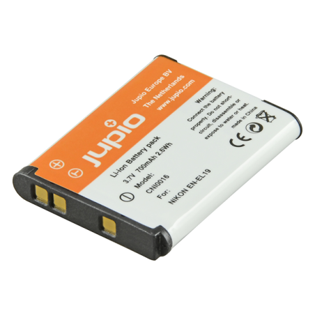 Jupio Batería Nikon EN-EL19 | Batería compacta compatible con cámaras Nikon Coolpix